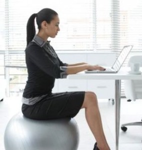 exercise-ball-in-office