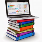 Laptop-on-books