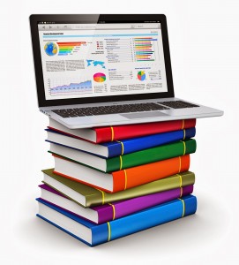 Laptop-on-books